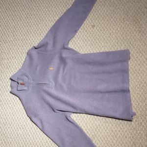 Polo quarter zip mock pullover